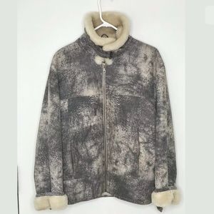 Wilsons Leather Bomber Brown Tan Size XL women’s